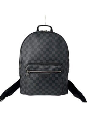 Louis Vuitton Super Damier Graphite Josh Black Backpack